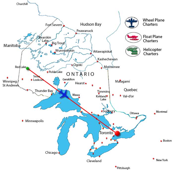 Toronto Buttonville Airport Charter Flights to USA